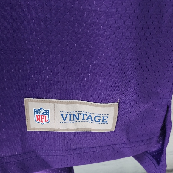 Minnesota Vikings NFL Pro Line Vintage Blank Jersey - Picture 4 of 7